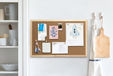 What are the characteristics of corkboards?
